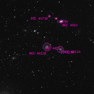 DSS image of NGC 4411B