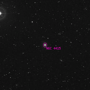 DSS image of NGC 4415