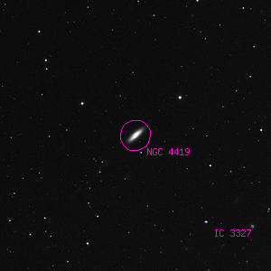DSS image of NGC 4419