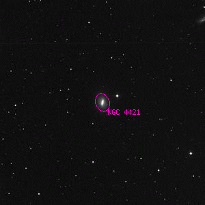 DSS image of NGC 4421