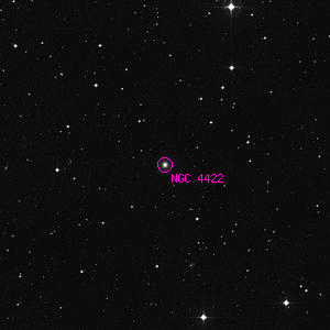 DSS image of NGC 4422