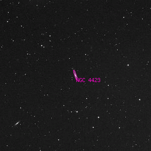 DSS image of NGC 4423