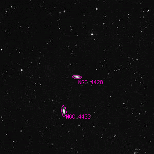 DSS image of NGC 4428