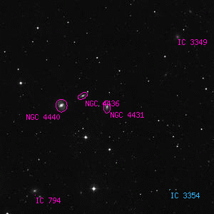 DSS image of NGC 4431