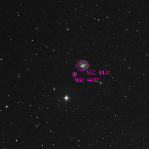 DSS image of NGC 4432