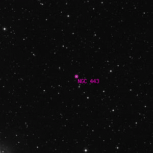 DSS image of NGC 443