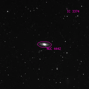 DSS image of NGC 4442