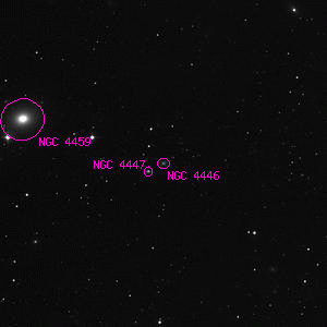 DSS image of NGC 4446