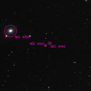 DSS image of NGC 4447