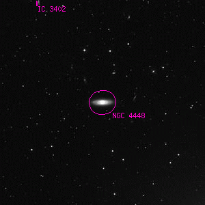 DSS image of NGC 4448