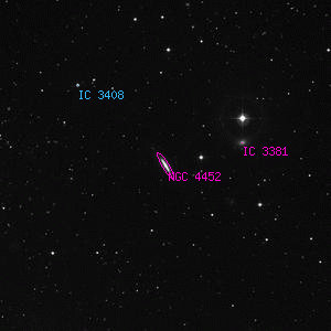 DSS image of NGC 4452