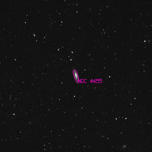 DSS image of NGC 4455