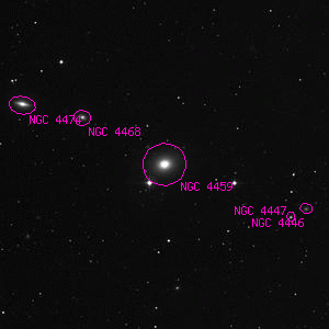 DSS image of NGC 4459