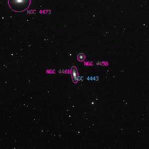 DSS image of NGC 4461