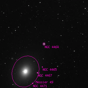 DSS image of NGC 4464
