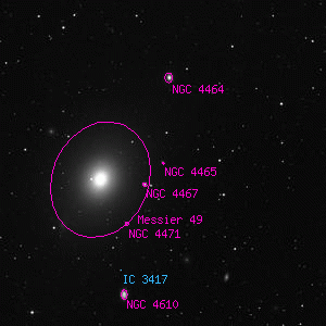 DSS image of NGC 4465