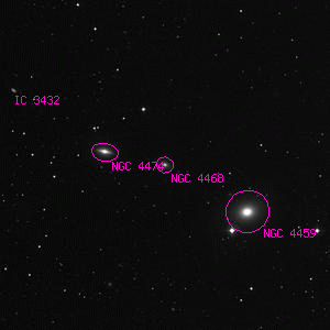 DSS image of NGC 4468