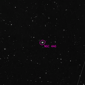 DSS image of NGC 446