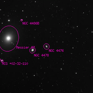 DSS image of NGC 4476