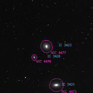 DSS image of NGC 4477