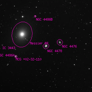 DSS image of NGC 4478