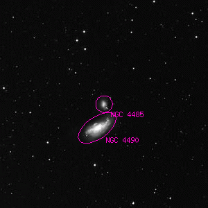 DSS image of NGC 4485