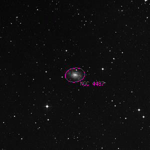 DSS image of NGC 4487