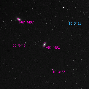 DSS image of NGC 4491