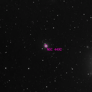 DSS image of NGC 4492