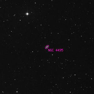 DSS image of NGC 4495