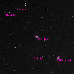 DSS image of NGC 4497