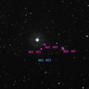 DSS image of NGC 449