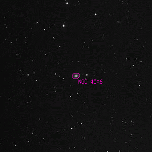 DSS image of NGC 4506