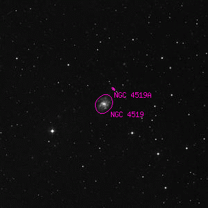 DSS image of NGC 4519