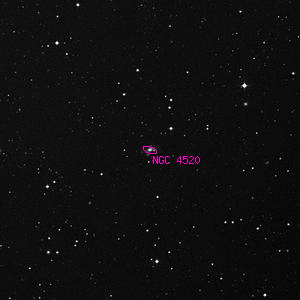 DSS image of NGC 4520