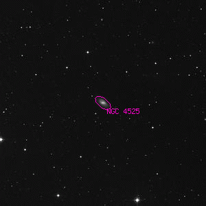DSS image of NGC 4525