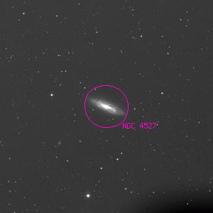 DSS image of NGC 4527