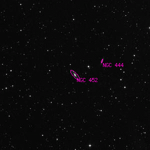 DSS image of NGC 452