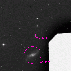 DSS image of NGC 4533