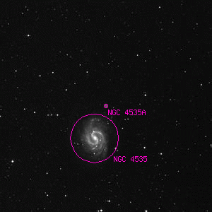 DSS image of NGC 4535A