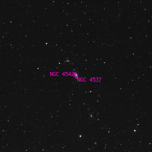 DSS image of NGC 4542