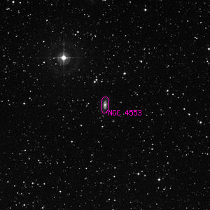 DSS image of NGC 4553