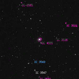 DSS image of NGC 4555