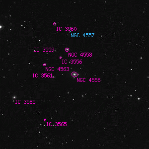 DSS image of NGC 4556