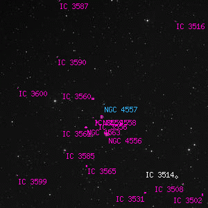DSS image of NGC 4557