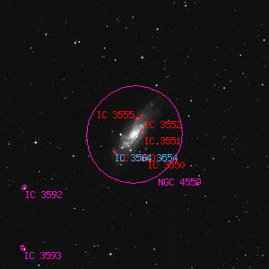 DSS image of NGC 4559