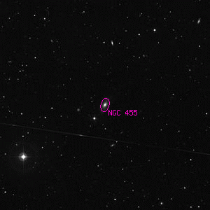 DSS image of NGC 455