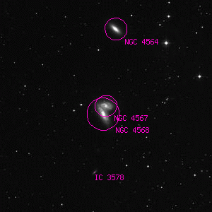 DSS image of NGC 4567