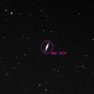DSS image of NGC 4570