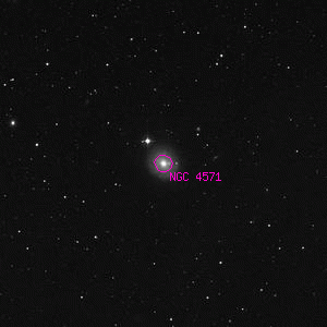 DSS image of NGC 4571